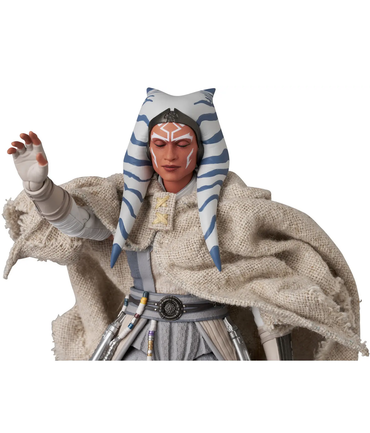 PRE ORDER – MEDICOM TOY - MAFEX STAR WARS - AHSOKA TANO WHITE COSTUME