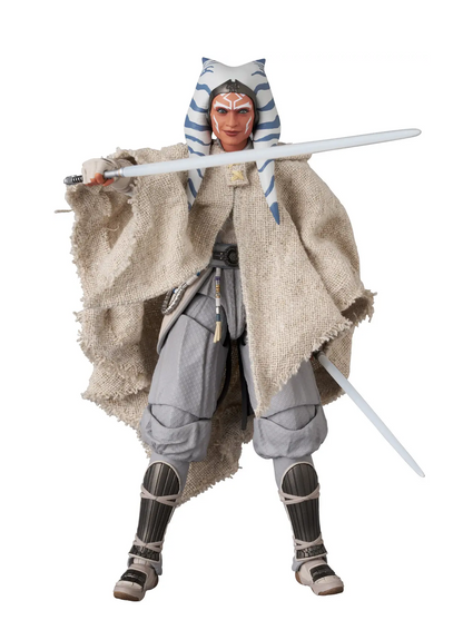 PRE ORDER – MEDICOM TOY - MAFEX STAR WARS - AHSOKA TANO WHITE COSTUME