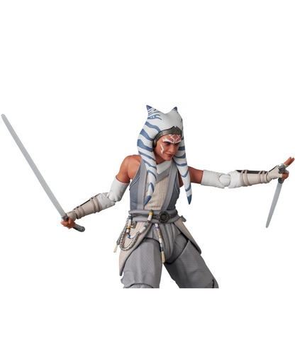 PRE ORDER – MEDICOM TOY - MAFEX STAR WARS - AHSOKA TANO WHITE COSTUME