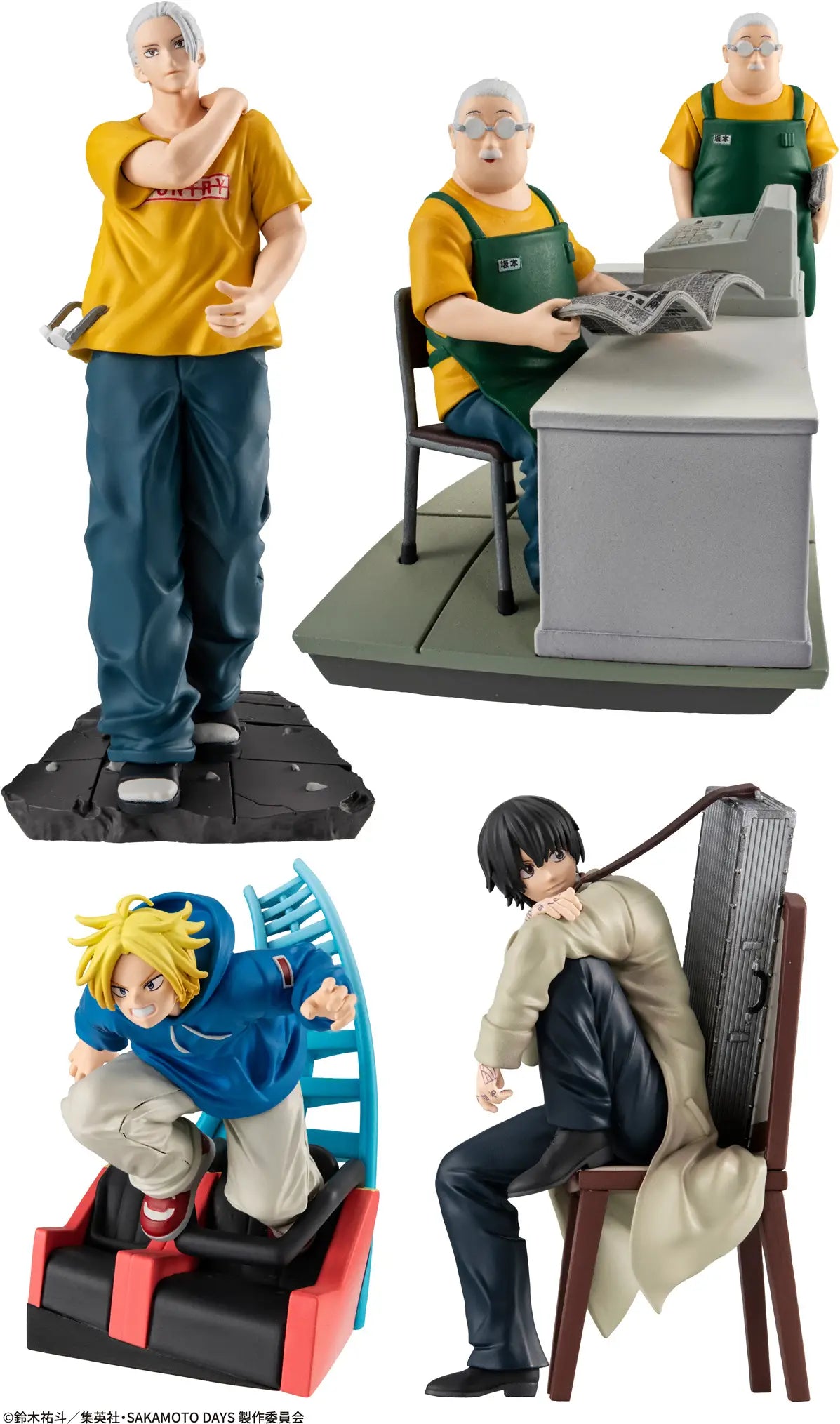 PRE ORDER – PETITRAMA EX  SAKAMOTO DAYS CUT OUT SCENES SET