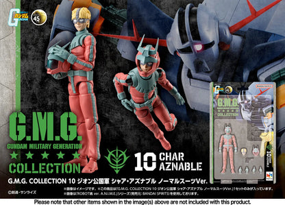 PRE ORDER – G.M.G. COLLECTION 10 PRINCIPALITY OF ZEON CHAR AZNABLE NORMAL SUIT VER.