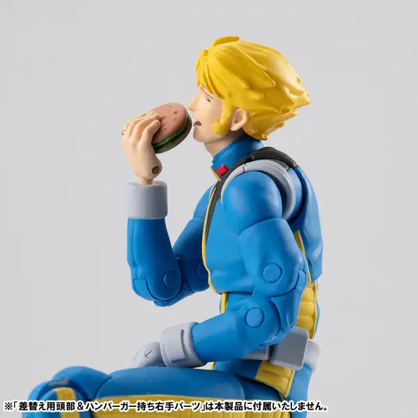 BACK ORDER – G.M.G. COLLECTION 11 MOBILE SUIT GUNDAM  EARTH FEDERATION SLEGGAR LAW NORMAL SUIT VER.