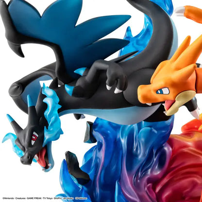 PRE ORDER – G.E.M. EX SERIES POKÉMON - MEGA CHARIZARD X & MEGA CHARIZARD Y COMPLETE FIGURES