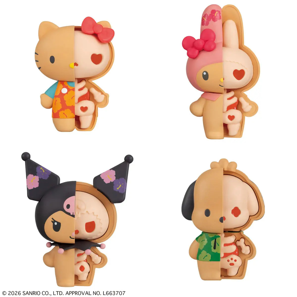 PRE ORDER – KAITAI PUZZLE FANTASY SANRIO CHARACTERS TROPICAL CHERRY MIX (BOX OF 4)
