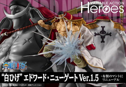 PRE ORDER – VARIABLE ACTION HEROES ONE PIECE - WHITE BEARD EDWARD NEWGATE VER.1.5