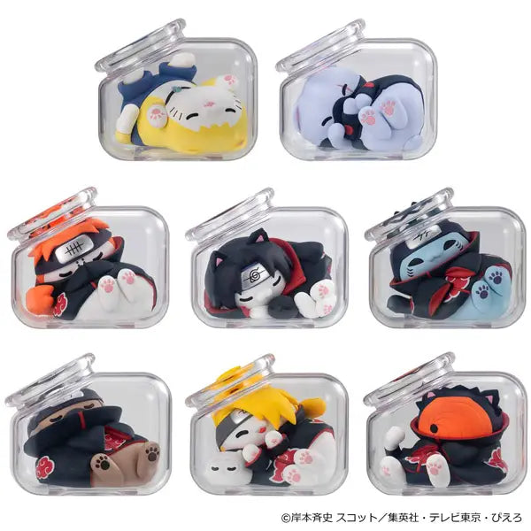 PRE ORDER – MEGA CAT PROJECT NARUTO SHIPPUDEN - GOOD NIGHT NYARUTO! GATHERING AKATSUKI EDITION VOL.2 (BOX OF 8)