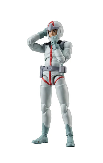 PRE ORDER – G.M.G. COLLECTION 09 MOBILE SUIT GUNDAM  EARTH FEDERATION - AMURO RAY NORMAL SUIT VER.