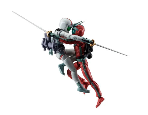 PRE ORDER – G.M.G. COLLECTION EX 09 MOBILE SUIT GUNDAM  EARTH FEDERATION - AMURO RAY & CHAR AZNABLE NORMAL SUIT VER.  SET【WITH GIFT】