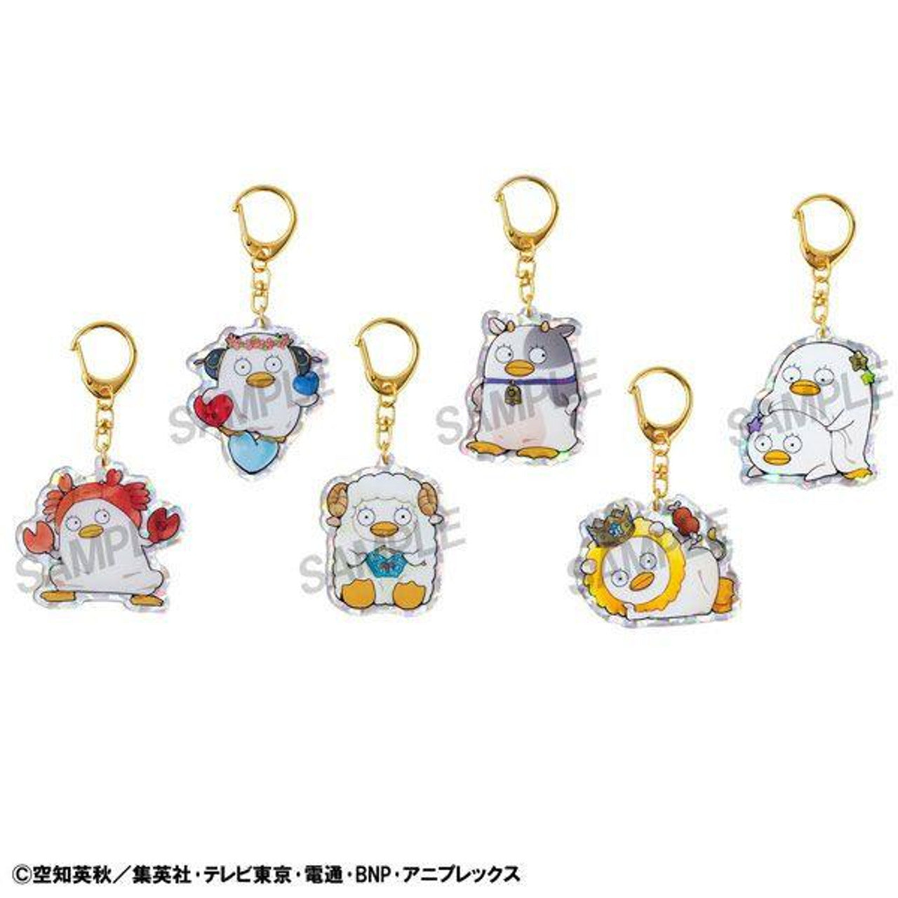 PRE ORDER – BOX OF 6 - ACRYLIC MASCOT GINTAMA ELIZABETH 12 ZODIAC SIGNS SPRING＆SUMMER