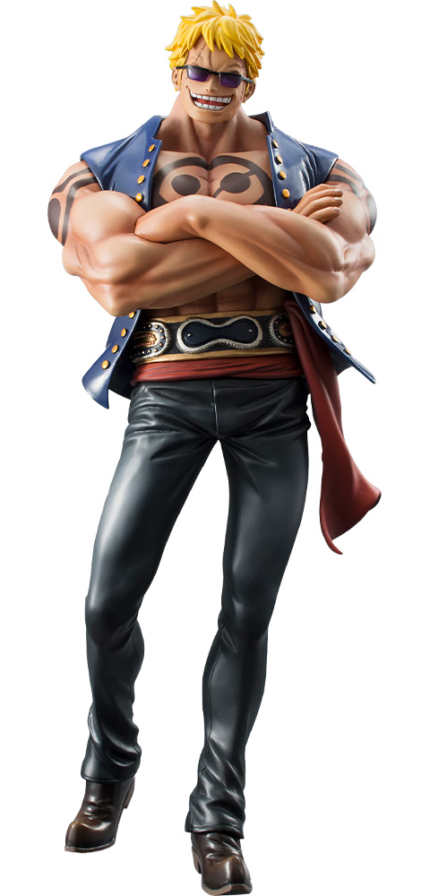 BACK ORDER – PORTRAIT.OF.PIRATES ONE PIECE - SAILING AGAIN - BELLAMY THE HYENA (LIMITED REPEAT)