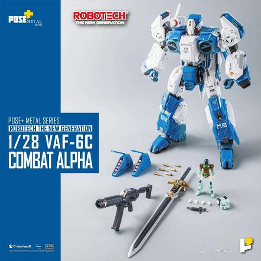 PRE ORDER – POSE+ METAL 1/28 VAF-6C COMBAT ALPHA FIGHTER
