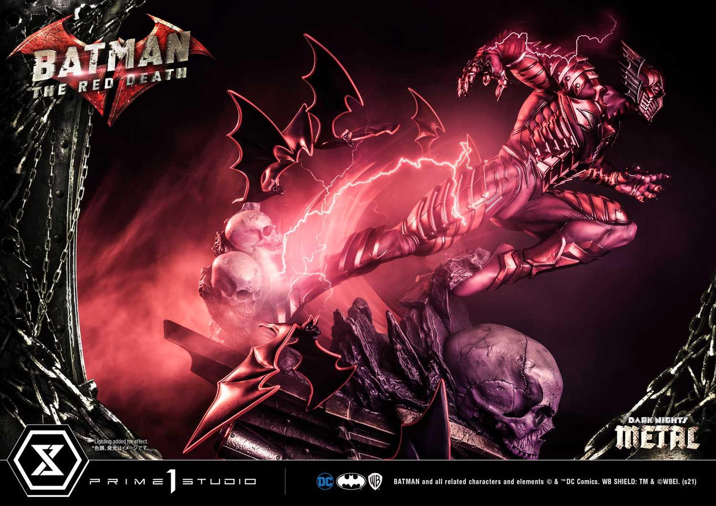 PRE ORDER – 1/3 MMDCMT-07: MUSEUM MASTERLINE DARK NIGHT: METAL (COMICS) THE RED DEATH REGULAR VERSION