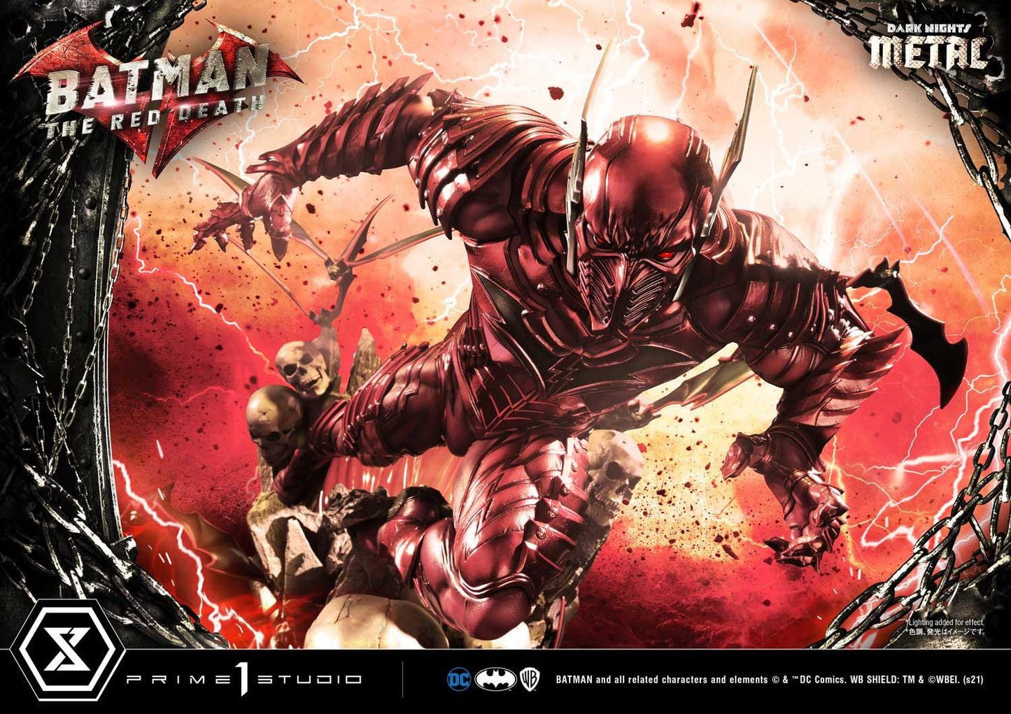 PRE ORDER – 1/3 MMDCMT-07: MUSEUM MASTERLINE DARK NIGHT: METAL (COMICS) THE RED DEATH REGULAR VERSION