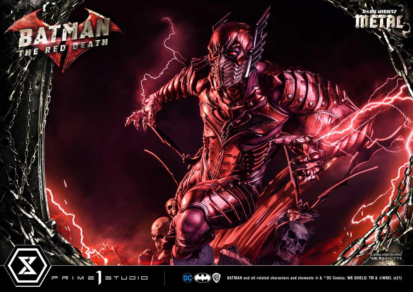 PRE ORDER – 1/3 MMDCMT-07: MUSEUM MASTERLINE DARK NIGHT: METAL (COMICS) THE RED DEATH REGULAR VERSION
