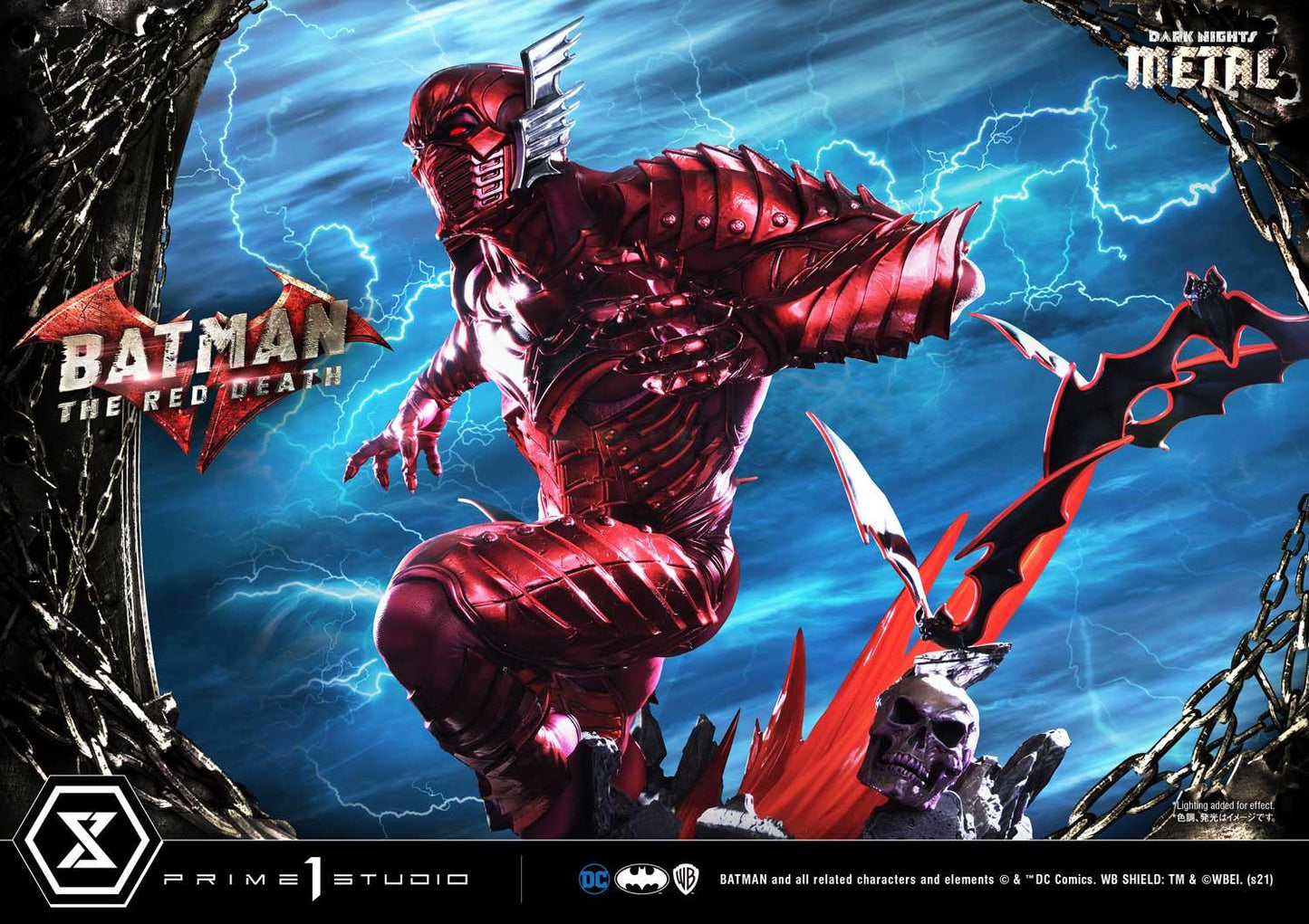 PRE ORDER – 1/3 MMDCMT-07EX : MUSEUM MASTERLINE DARK NIGHT : METAL (COMICS) THE RED DEATH EX-VERSION