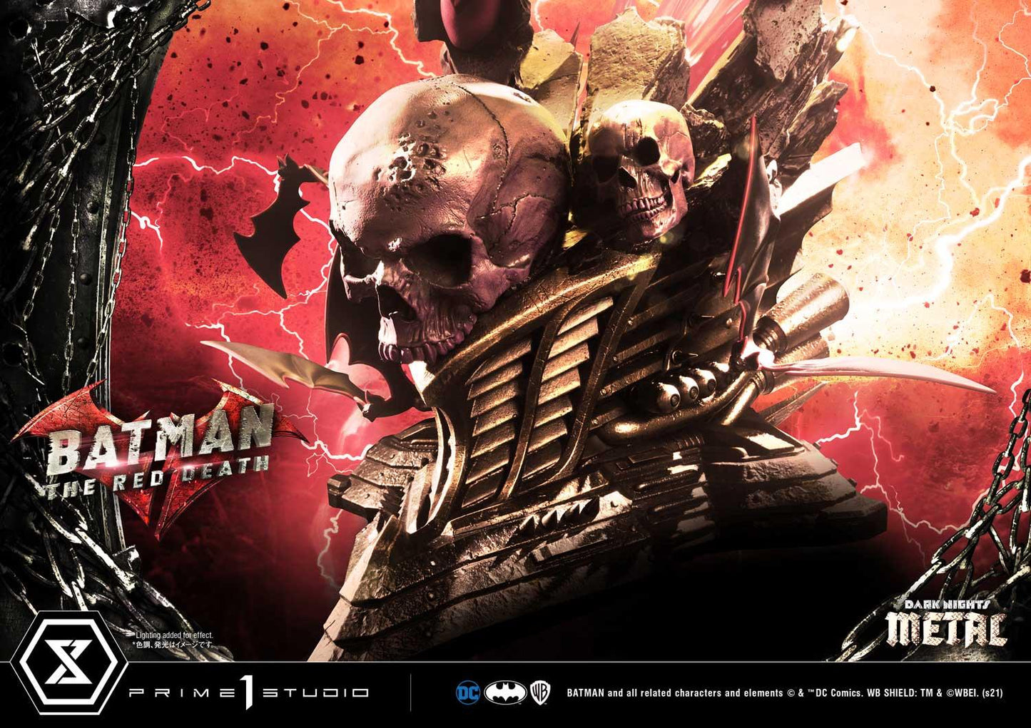 PRE ORDER – 1/3 MMDCMT-07: MUSEUM MASTERLINE DARK NIGHT: METAL (COMICS) THE RED DEATH REGULAR VERSION