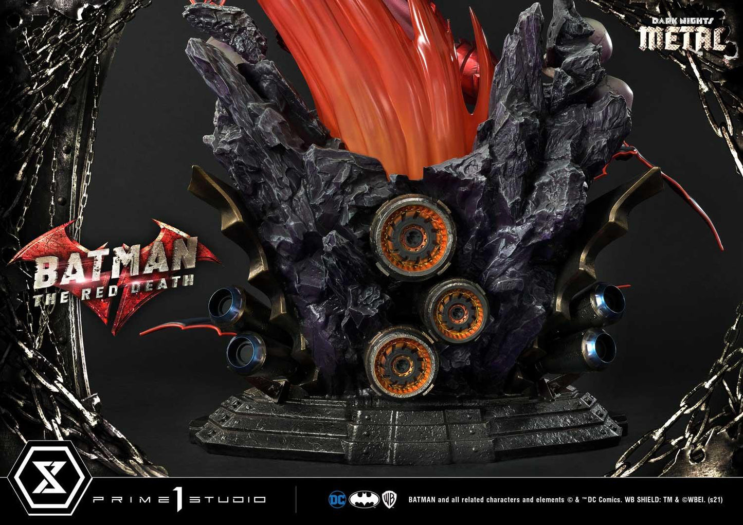 PRE ORDER – 1/3 MMDCMT-07EX : MUSEUM MASTERLINE DARK NIGHT : METAL (COMICS) THE RED DEATH EX-VERSION