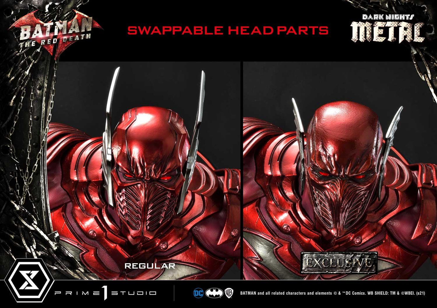 PRE ORDER – 1/3 MMDCMT-07EX : MUSEUM MASTERLINE DARK NIGHT : METAL (COMICS) THE RED DEATH EX-VERSION