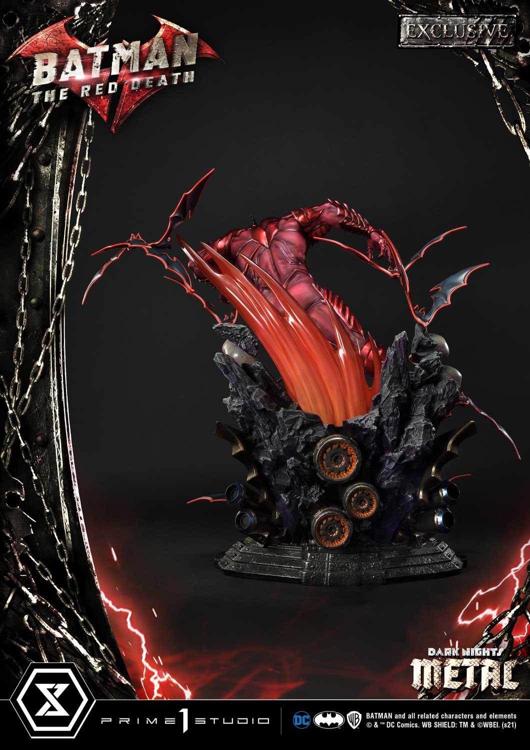PRE ORDER – 1/3 MMDCMT-07EX : MUSEUM MASTERLINE DARK NIGHT : METAL (COMICS) THE RED DEATH EX-VERSION