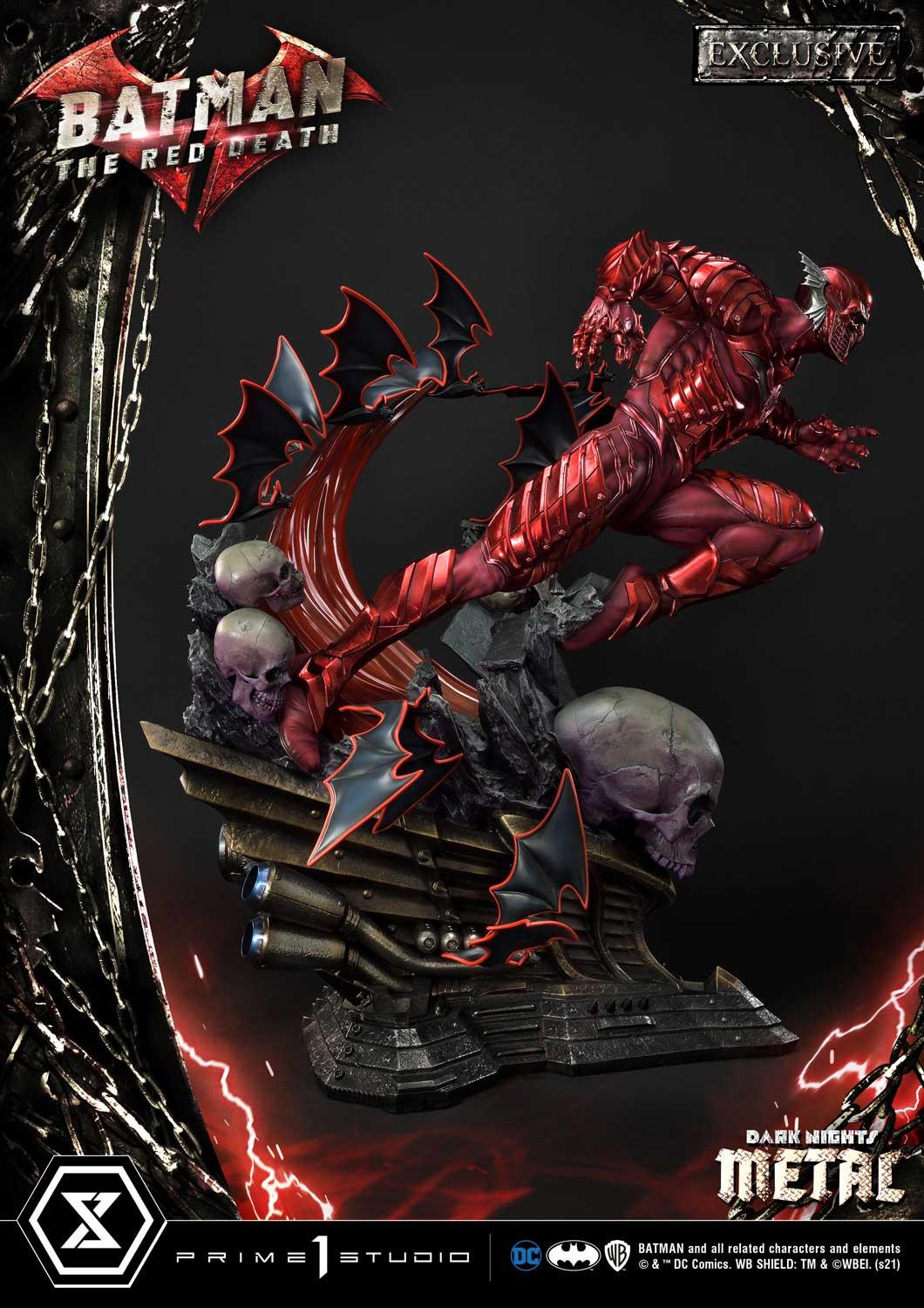 PRE ORDER – 1/3 MMDCMT-07EX : MUSEUM MASTERLINE DARK NIGHT : METAL (COMICS) THE RED DEATH EX-VERSION