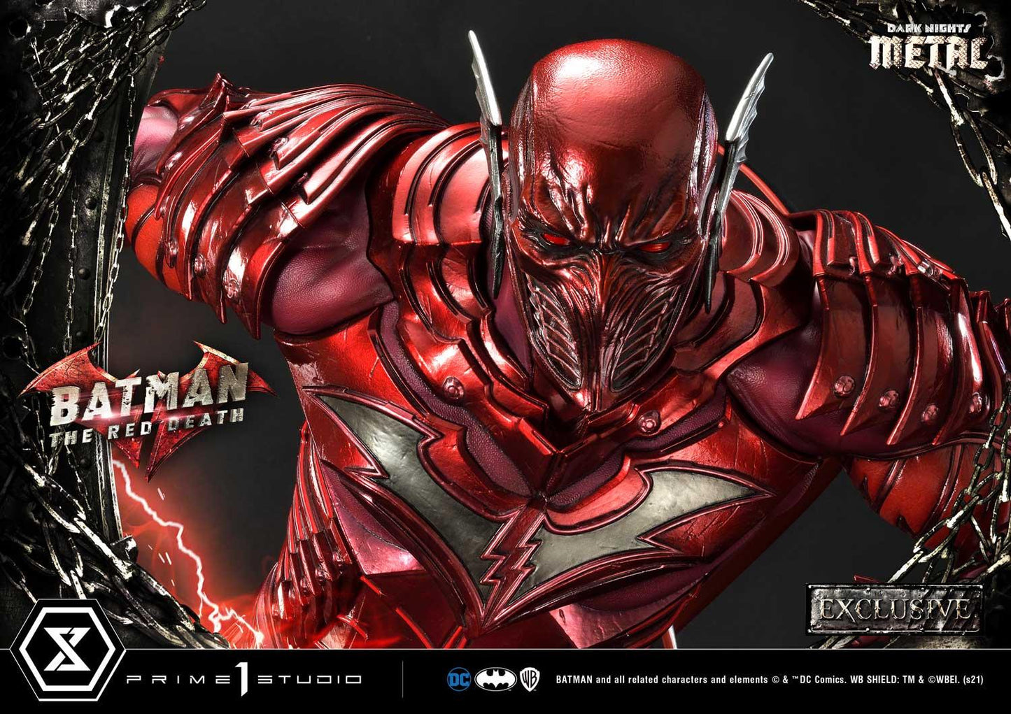 PRE ORDER – 1/3 MMDCMT-07EX : MUSEUM MASTERLINE DARK NIGHT : METAL (COMICS) THE RED DEATH EX-VERSION