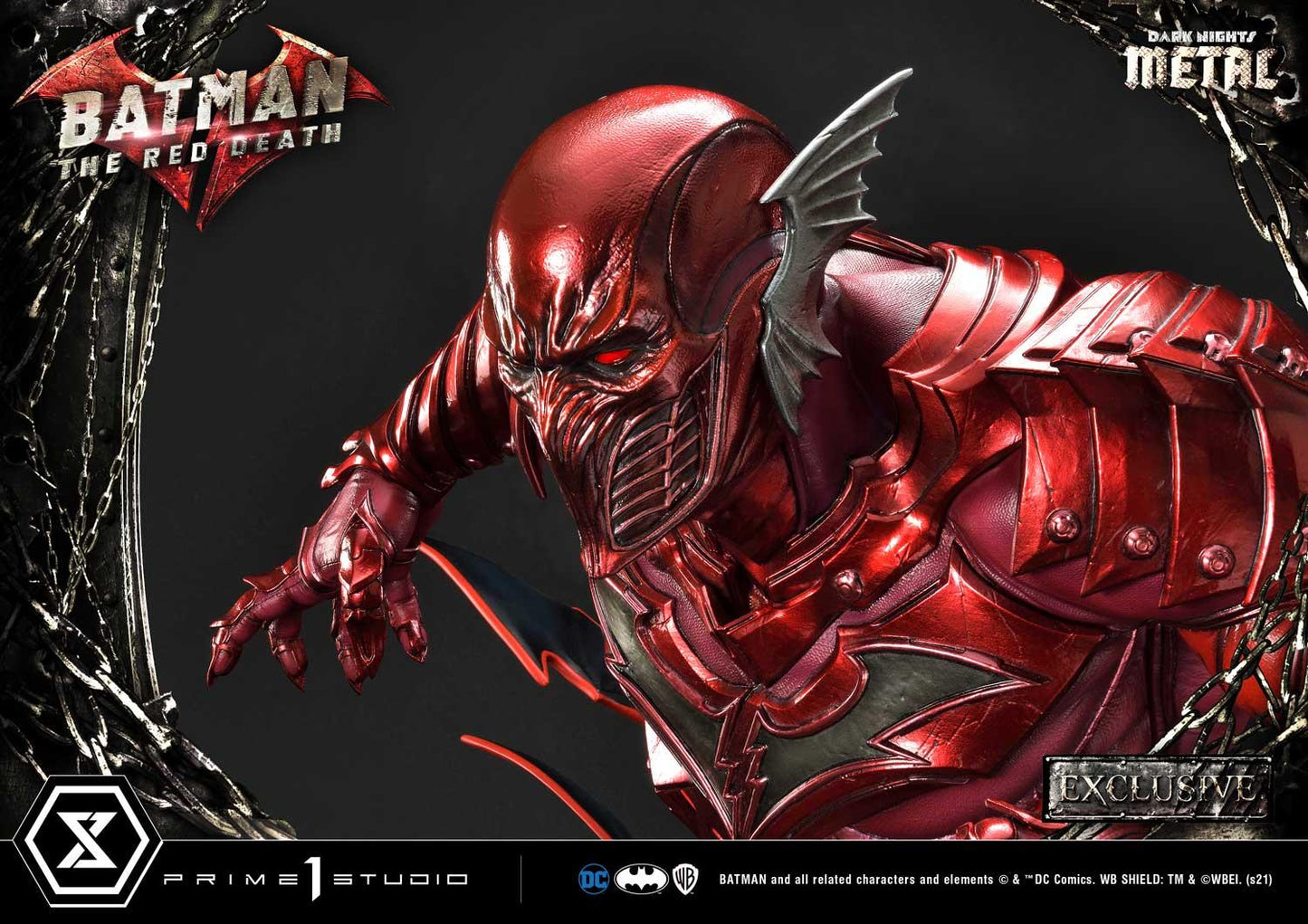 PRE ORDER – 1/3 MMDCMT-07EX : MUSEUM MASTERLINE DARK NIGHT : METAL (COMICS) THE RED DEATH EX-VERSION