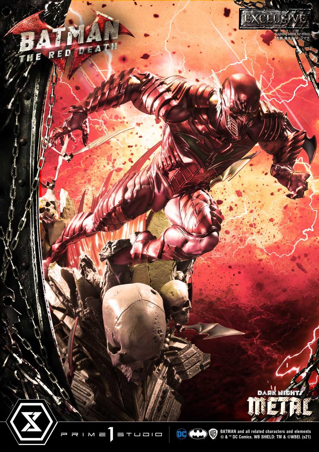 PRE ORDER – 1/3 MMDCMT-07EX : MUSEUM MASTERLINE DARK NIGHT : METAL (COMICS) THE RED DEATH EX-VERSION