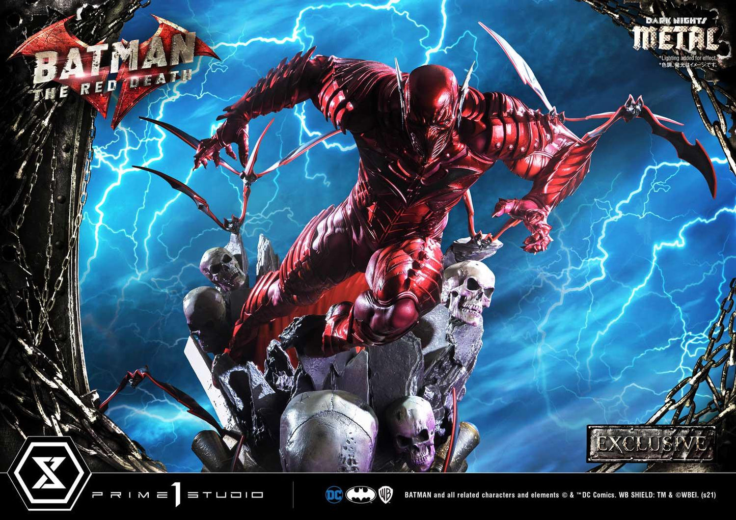 PRE ORDER – 1/3 MMDCMT-07EX : MUSEUM MASTERLINE DARK NIGHT : METAL (COMICS) THE RED DEATH EX-VERSION