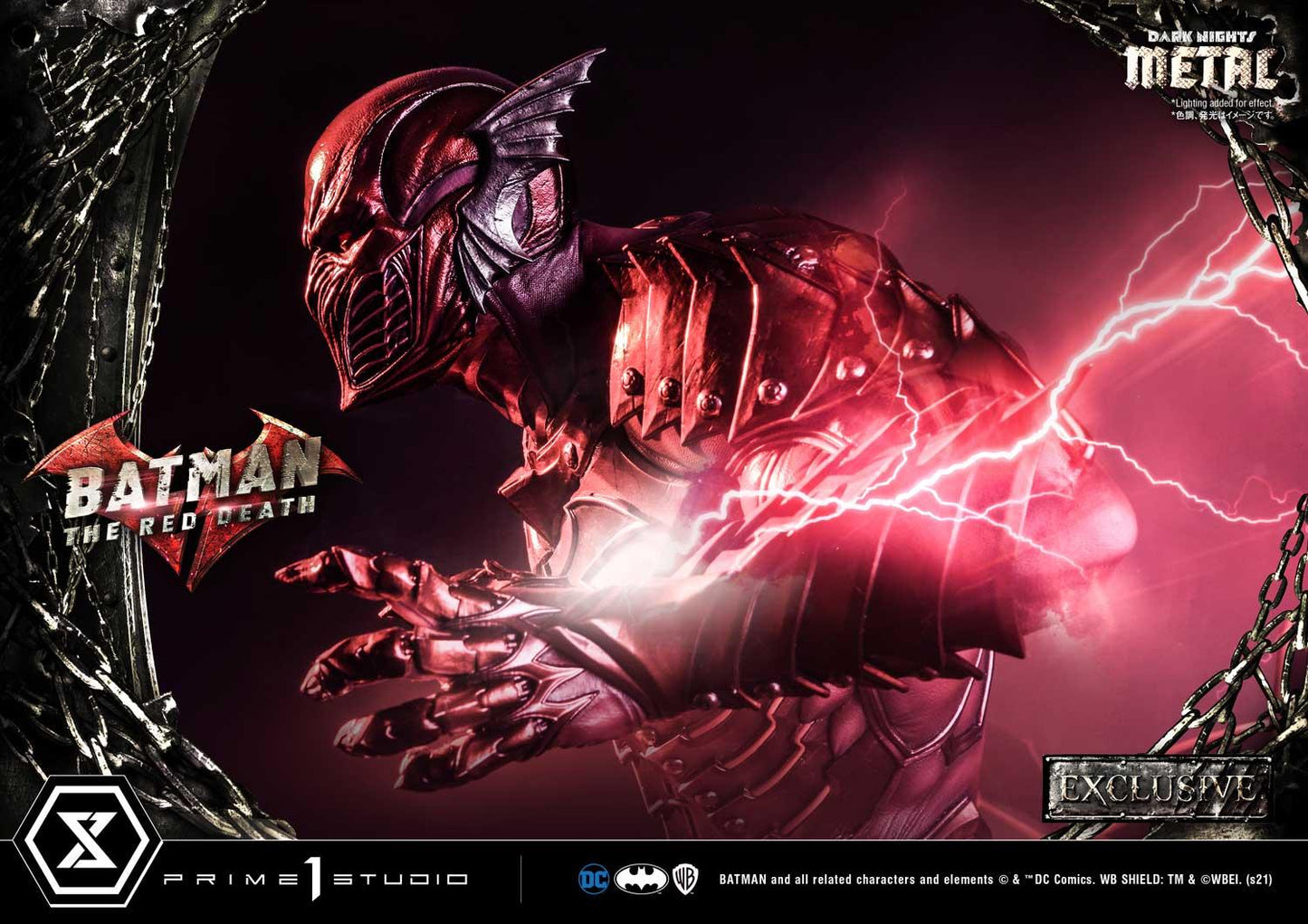 PRE ORDER – 1/3 MMDCMT-07EX : MUSEUM MASTERLINE DARK NIGHT : METAL (COMICS) THE RED DEATH EX-VERSION