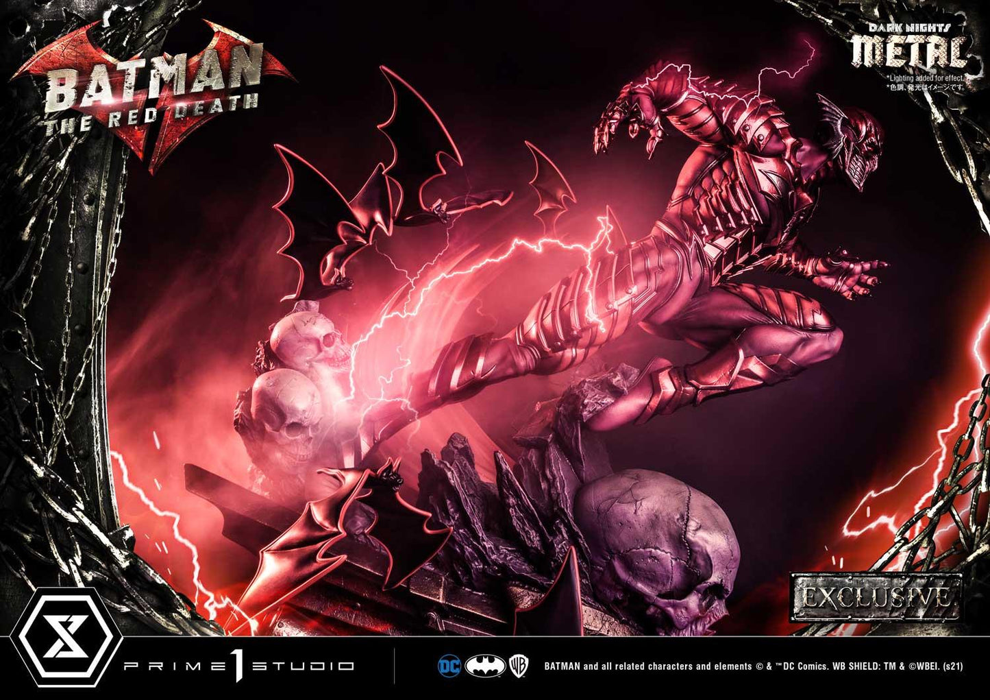 PRE ORDER – 1/3 MMDCMT-07EX : MUSEUM MASTERLINE DARK NIGHT : METAL (COMICS) THE RED DEATH EX-VERSION