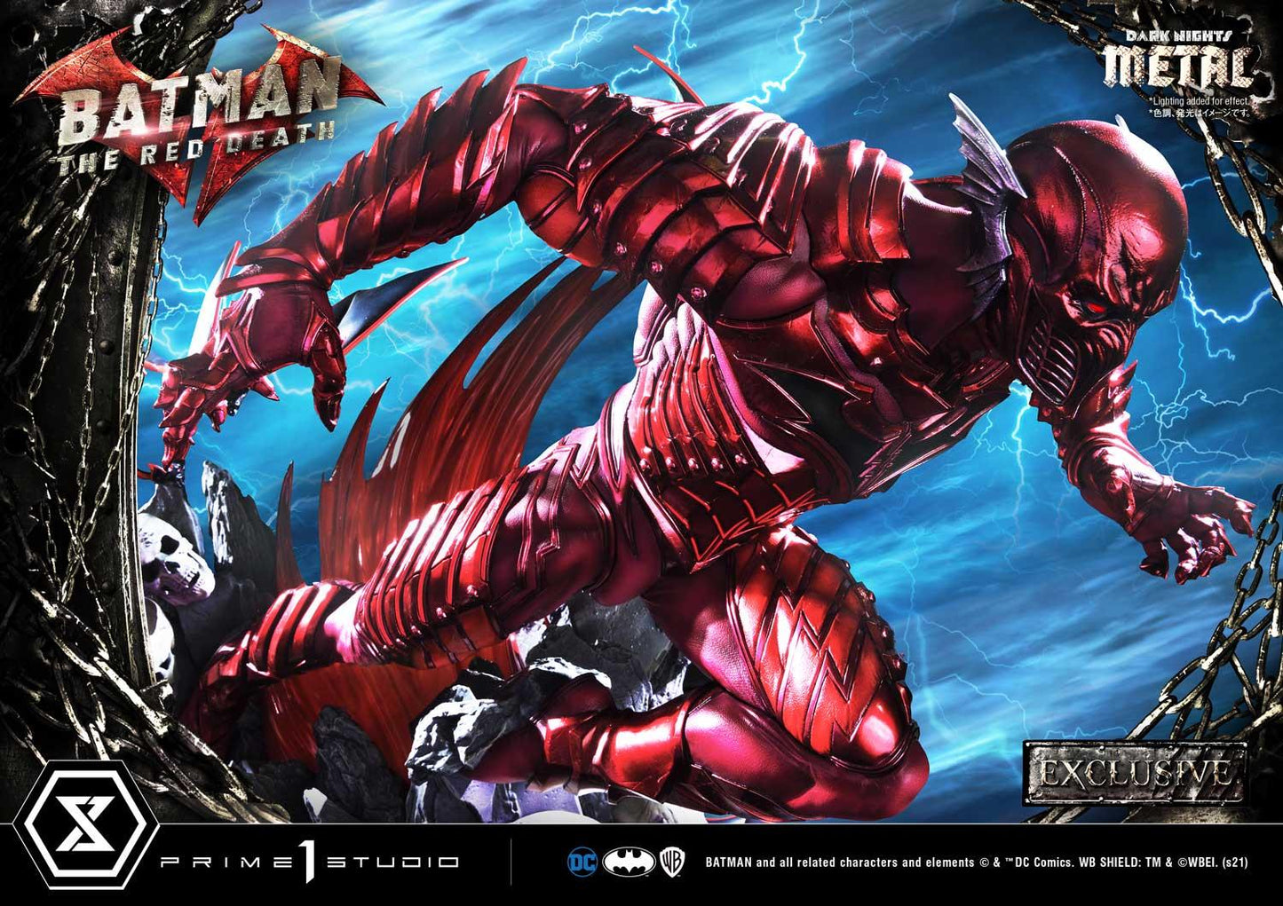 PRE ORDER – 1/3 MMDCMT-07EX : MUSEUM MASTERLINE DARK NIGHT : METAL (COMICS) THE RED DEATH EX-VERSION