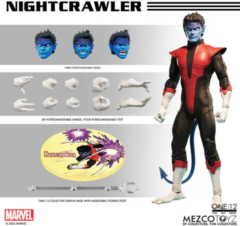 PRE ORDER – ONE 12 COLLECTIVE X-MEN - NIGHTCRAWLER