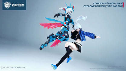 PRE ORDER – CYBER FOREST [FANTASY GIRLS] CYCLONE HOPPER (YIP FUNG SIM) WITH PRE-ORDER BONUS MODEL KIT