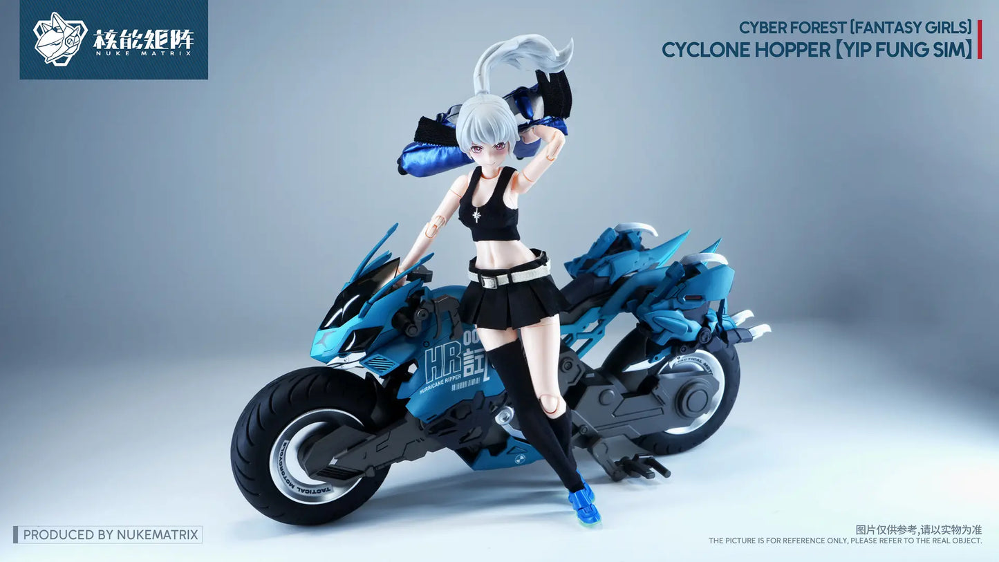 PRE ORDER – CYBER FOREST [FANTASY GIRLS] CYCLONE HOPPER (YIP FUNG SIM) WITH PRE-ORDER BONUS MODEL KIT