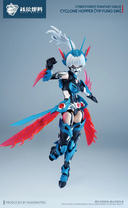 PRE ORDER – CYBER FOREST [FANTASY GIRLS] CYCLONE HOPPER (YIP FUNG SIM) WITH PRE-ORDER BONUS MODEL KIT