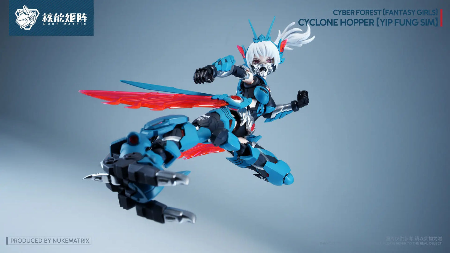 PRE ORDER – CYBER FOREST [FANTASY GIRLS] CYCLONE HOPPER (YIP FUNG SIM) WITH PRE-ORDER BONUS MODEL KIT