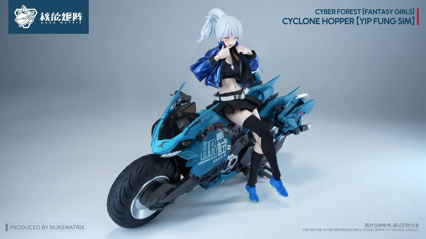 PRE ORDER – CYBER FOREST [FANTASY GIRLS] CYCLONE HOPPER (YIP FUNG SIM) WITH PRE-ORDER BONUS MODEL KIT