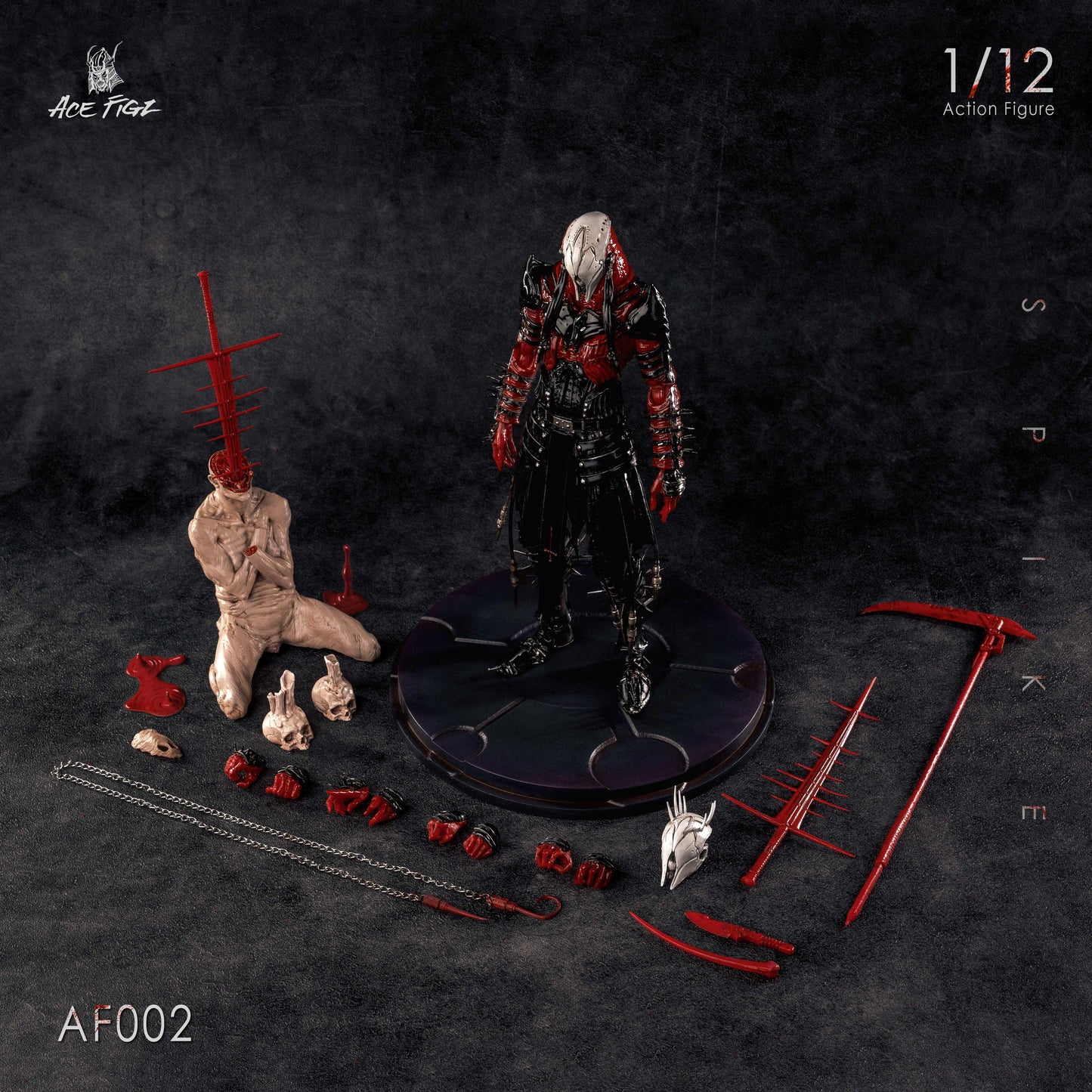 PRE ORDER – 1/12 SPIKE PREACHER, OUTCAST TWO-FIGURE SET AF002+AF003
