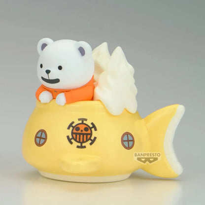 BACK ORDER – ONE PIECE PALDOLCE COLLECTION CHOPPER, BEPO & PIRATE SHIP (C: BEPO )