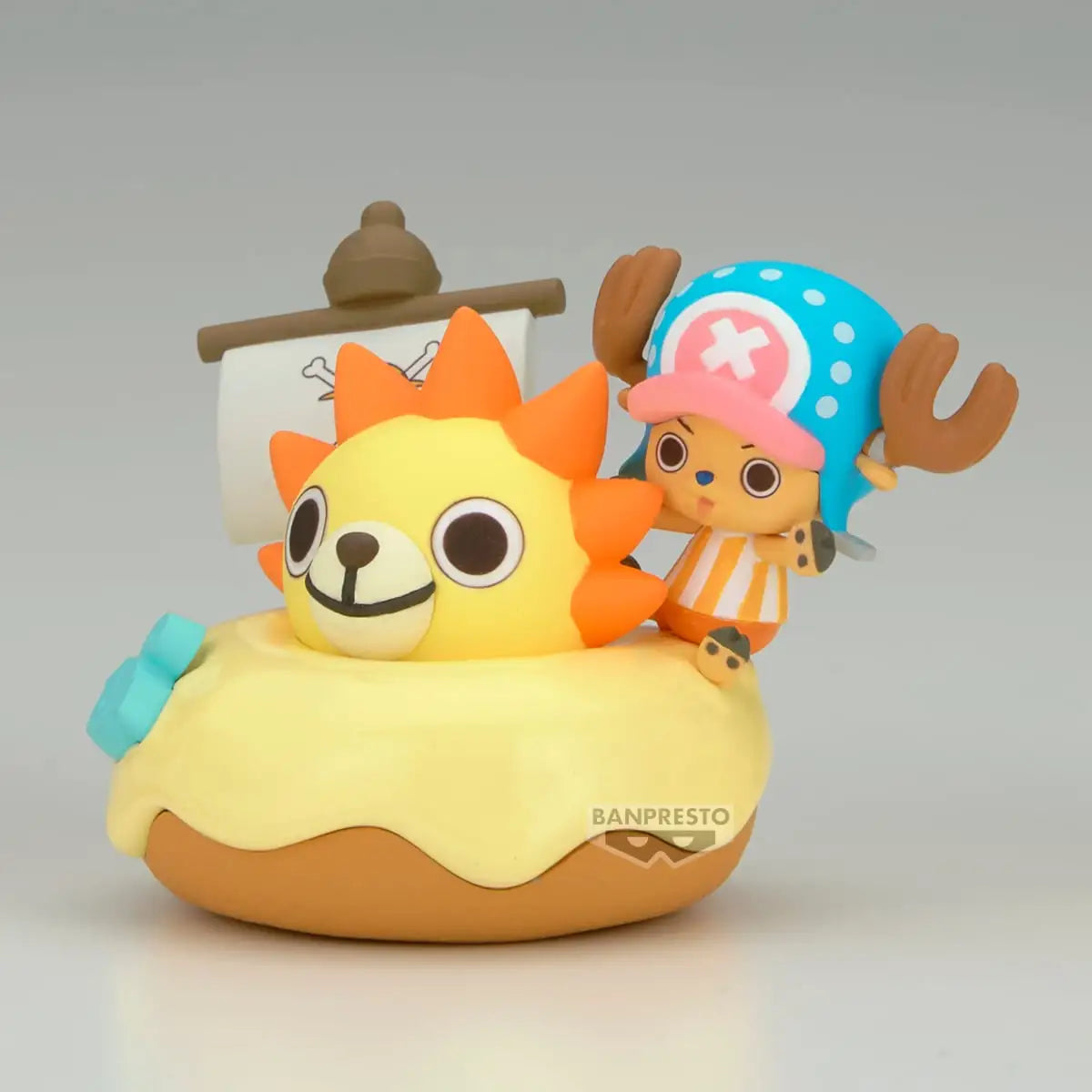 BACK ORDER – ONE PIECE PALDOLCE COLLECTION CHOPPER, BEPO & PIRATE SHIP (B: TONY TONY CHOPPER )
