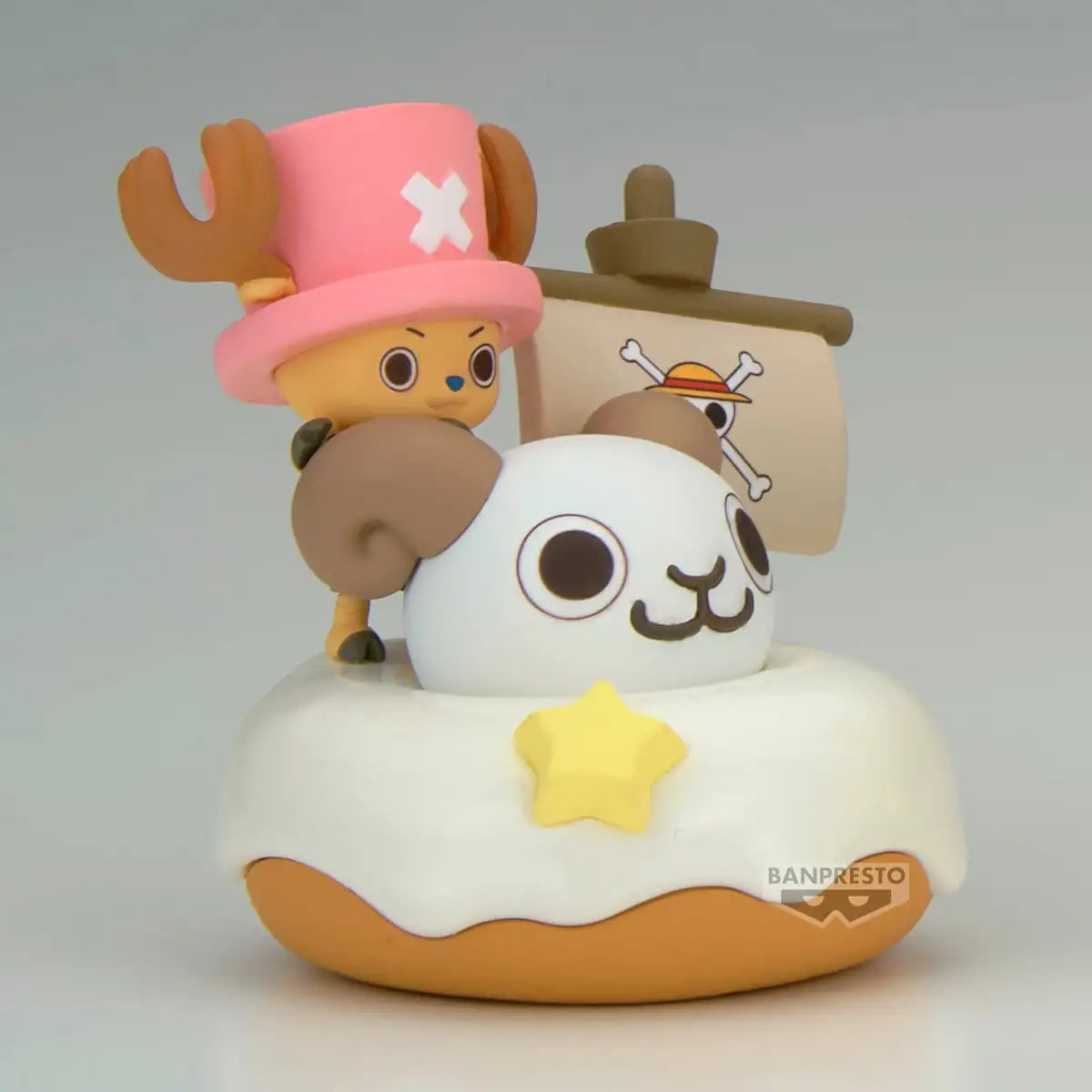 BACK ORDER – ONE PIECE PALDOLCE COLLECTION CHOPPER, BEPO & PIRATE SHIP (A: TONY TONY CHOPPER )