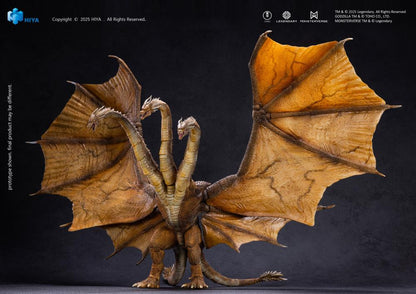 PRE ORDER – GODZILLA KING OF THE MONSTERS - KING GHIDORAH 2.0 (RERUN) 35CM - EBG0234