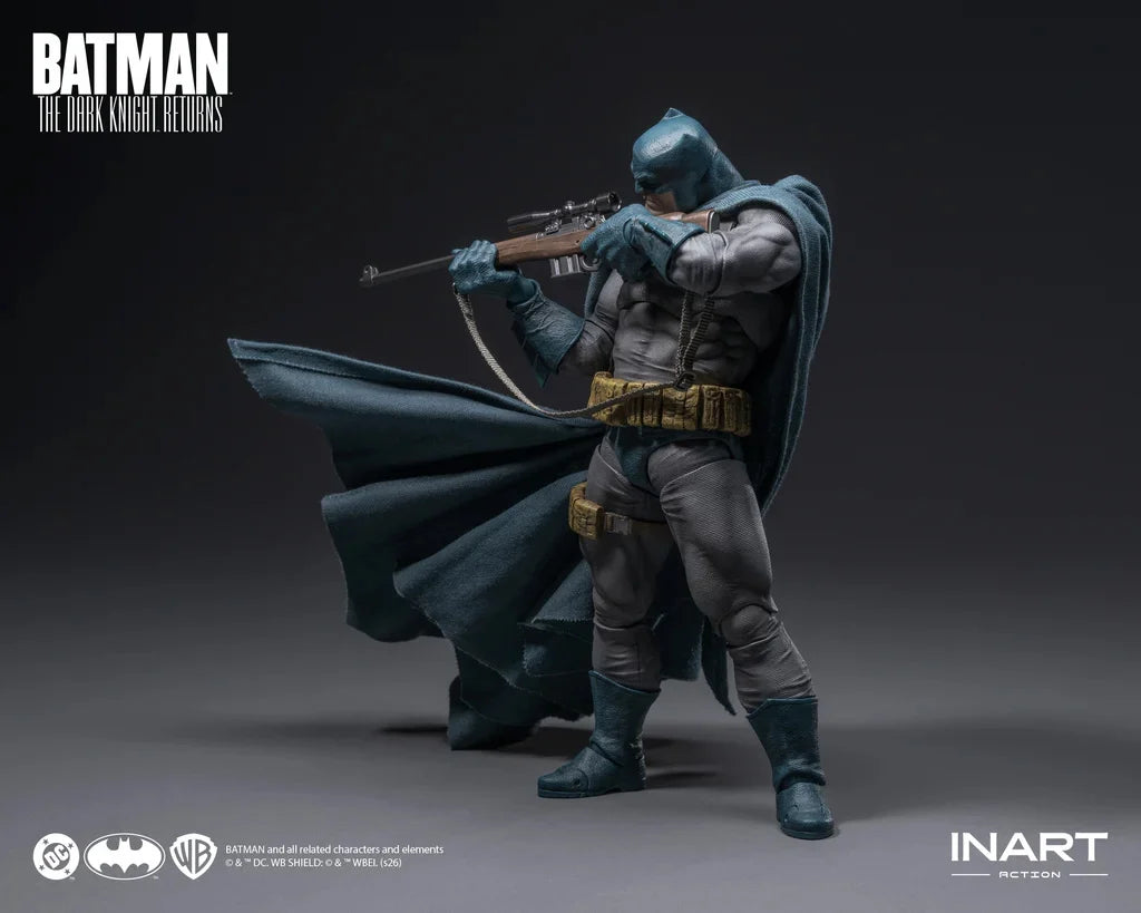 PRE ORDER – 1/12 BATMAN: THE DARK KNIGHT RETURNS - BATMAN BLUE SUIT ACTION FIGURE