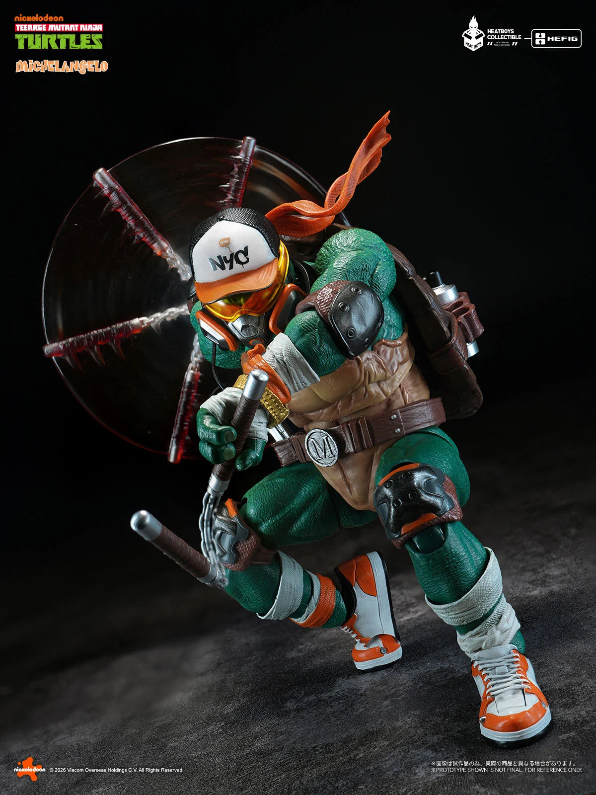 PRE ORDER – TMNT MICHELANGELO (DELUXE)