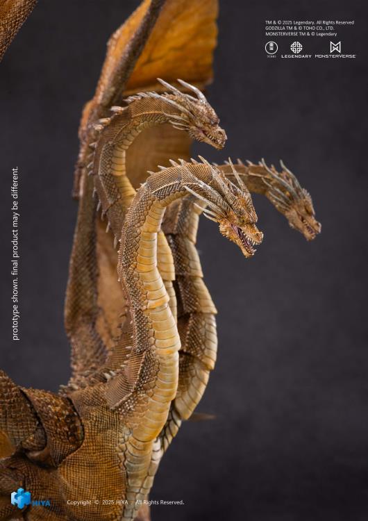 PRE ORDER – GODZILLA KING OF THE MONSTERS - KING GHIDORAH 2.0 (RERUN) 35CM - EBG0234