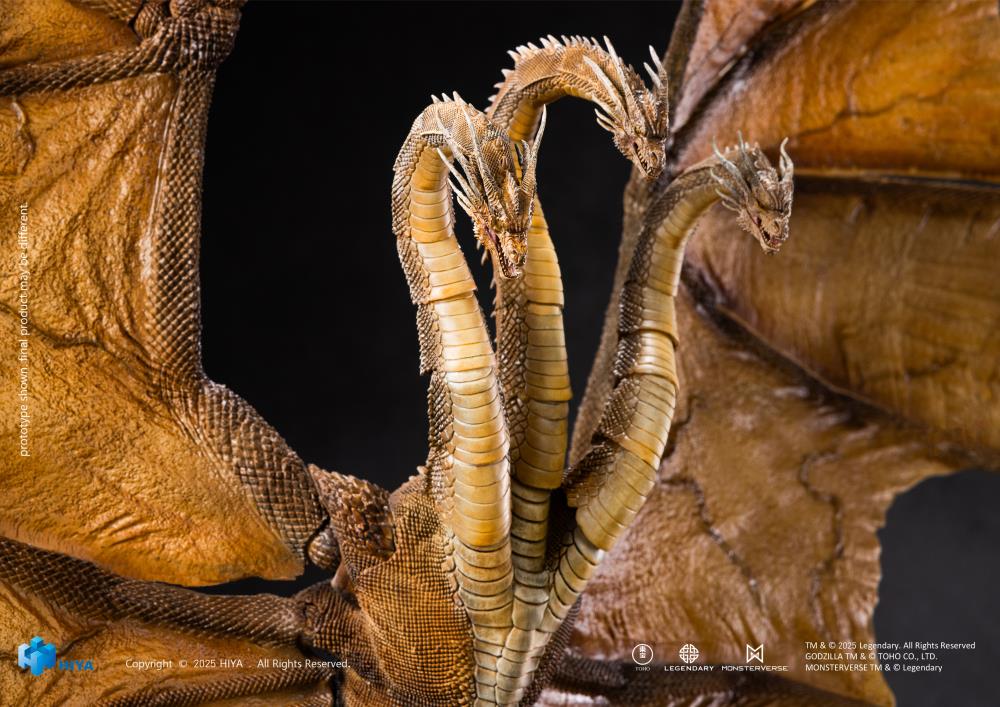 PRE ORDER – GODZILLA KING OF THE MONSTERS - KING GHIDORAH 2.0 (RERUN) 35CM - EBG0234
