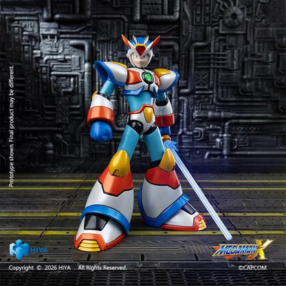 PRE ORDER – HIYA TOYS - MEGA MAN X SERIES - X THIRD ARMOR 14.7CM - ACTION FIGURE