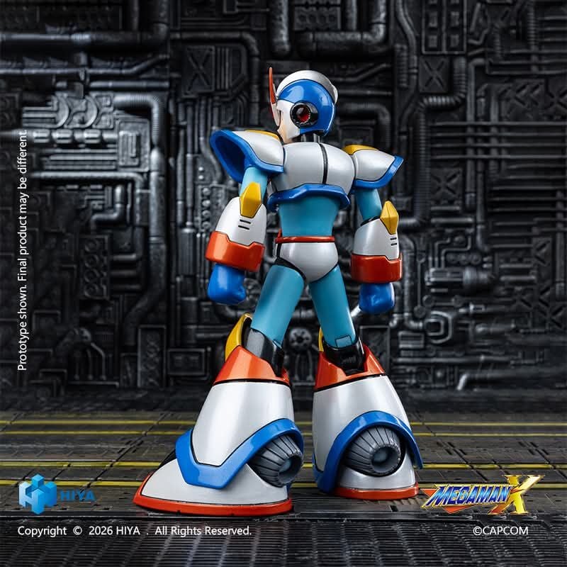 PRE ORDER – HIYA TOYS - MEGA MAN X SERIES - X THIRD ARMOR 14.7CM - ACTION FIGURE