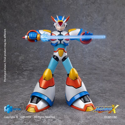 PRE ORDER – HIYA TOYS - MEGA MAN X SERIES - X THIRD ARMOR 14.7CM - ACTION FIGURE