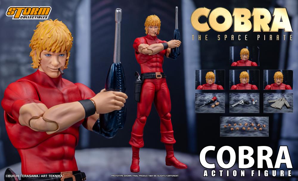 PRE ORDER – 1/12 COBRA - THE SPACE PIRATE - ACTION FIGURE